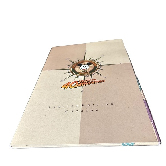 Vtg 1995 Disney 40 Years of Adventure Limited Edition Catalog Folder Inserts - Picture 14 of 16